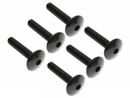 Inbus Bout Bol Set M5x25 6-Delig Zwart 