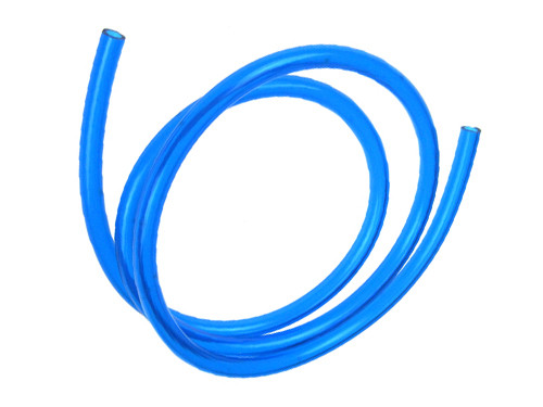 Benzineslang Transparant Blauw 5x8mm 100cm