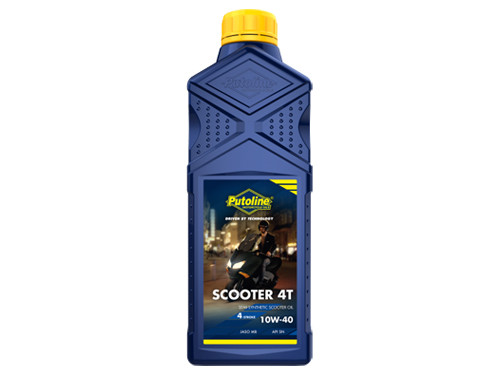 Putoline Scooter 4T Olie 10W40 Fles 1L o.a. China 4T