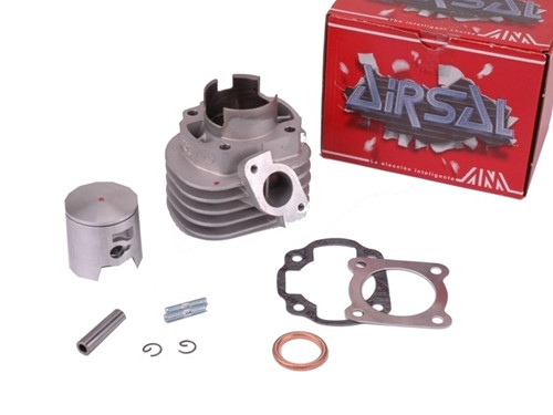 Airsal Cilinder T6 47.6mm Minarelli Horizontaal