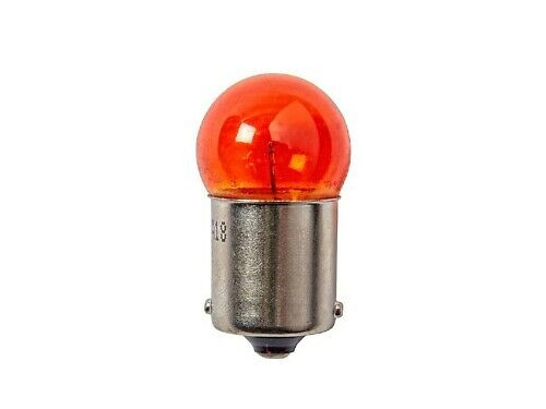 Lamp BA15S 12V 10W Oranje