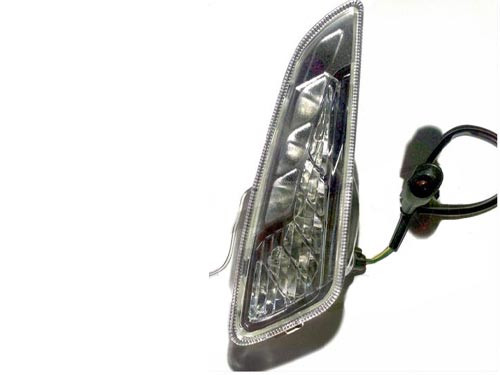 Knipperlicht Led + Led Dagrijverlichting Links Voor Vespa Primavera/Sprint