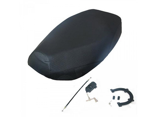 Buddyseat Compleet Zwart China LX