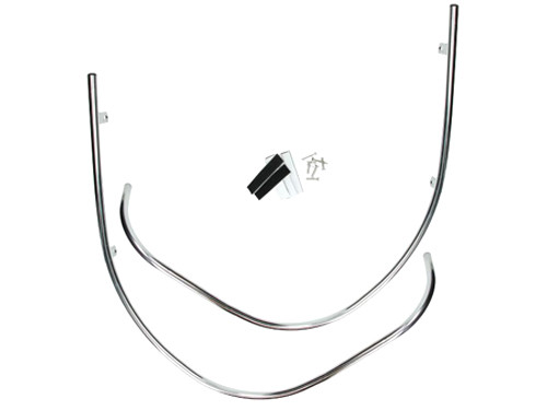 Sierbeugel Set Voorzijde Chroom Sym Allo/Cello