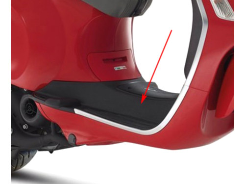 Treeplank Zwart Vespa Primavera