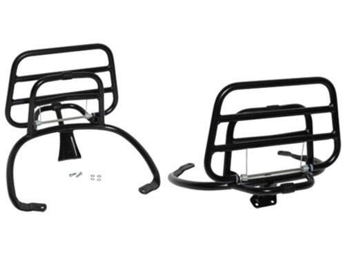 Achterdrager Opklapbaar Origineel Model Mat Zwart (A-kwaliteit) Vespa Primavera/Sprint