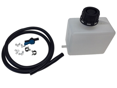 Racing Benzinetank 0.75 Liter + Slang Universeel