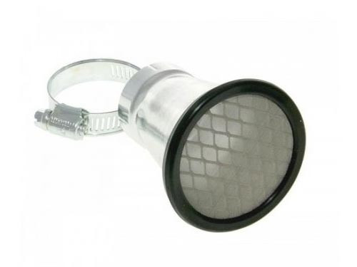 Kelk + Luchtfilter 35mm Zilver Universeel