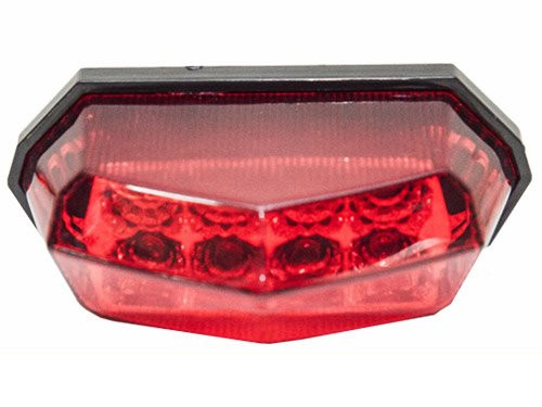 Achterlicht 8 Led Punt Klein Rood Universeel