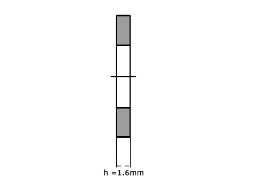 Sluitring DIN 125A M8 Verzinkt