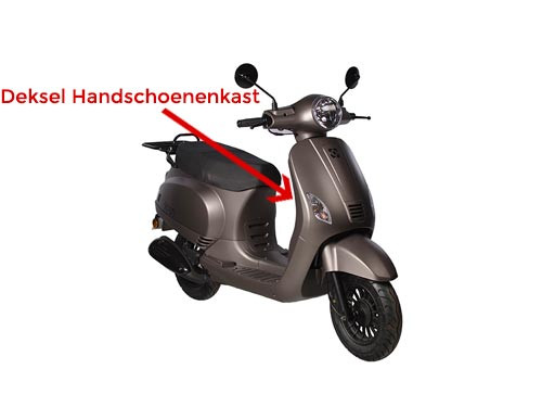 Deksel Handschoenenkast Titanium AGM VX50/VX50S