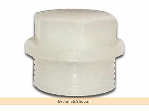 Olievulplug Voet Versnelling PVC Wit Puch