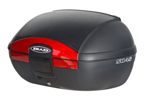 Shad SH45 Topkoffer Afneembaar + Slede Zwart Universeel