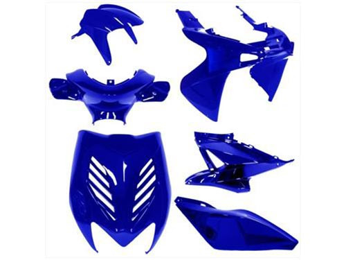 Plaatwerk Set Metallic Blauw 6-Delig MBK Nitro / Yamaha Aerox