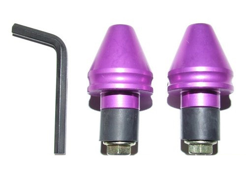 Stuurgewicht Set Piramide Paars