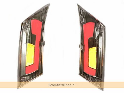 Power One Knipperlicht Set Achter + Dagrijverlichting Led Piaggio Zip 2000