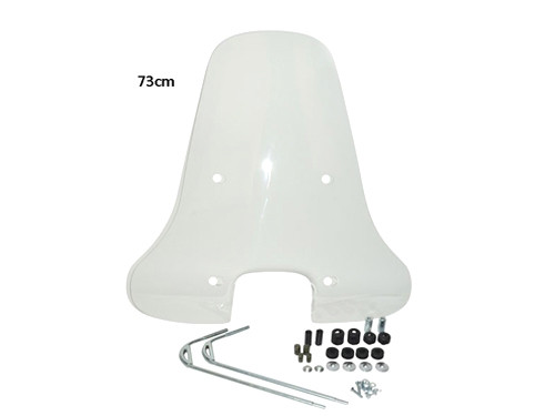Windscherm + Bevestiging Set Hoog Model Breed Vespa S