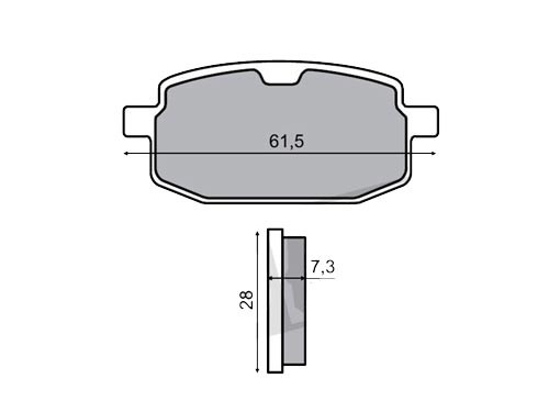REMBLOKSET RMS (YAMAHA AXIS BIG MAX) KBA