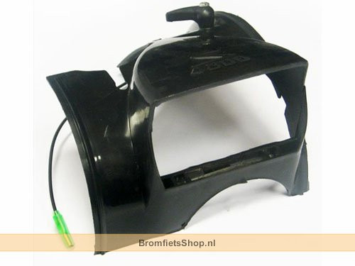 Koplamp Kap + Schakelaar Zwart Solex 4800