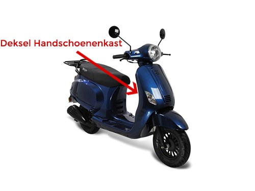 Deksel Handschoenenkast Donker Blauw AGM VX50/VX50S