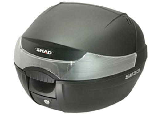 Shad SH33 Topkoffer Afneembaar + Slede Zwart Universeel