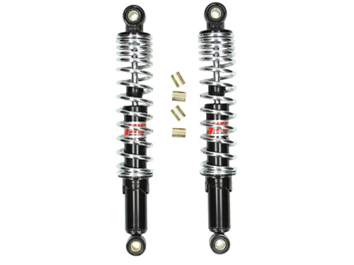 YSS Schokbreker Hydraulisch 280mm Zwart/Chroom Gilera Citta / Puch Maxi / Tomos A3