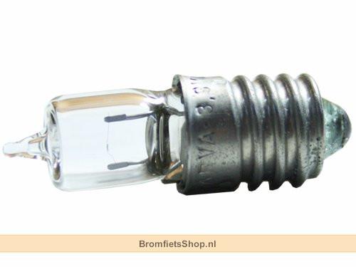 Lamp E10 Halogeen 3.8V 0.4A