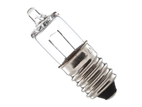 Lamp E10 Halogeen 3.8V 0.4A