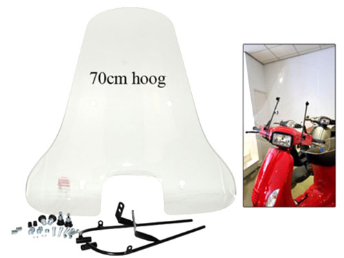 Windscherm + Bevestiging Set Hoog Model (A-kwaliteit) China S o.a. Riva Sport / AGM VX50S