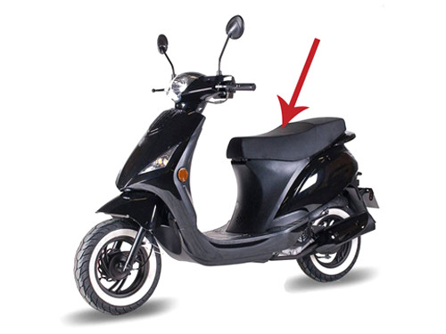 Buddyseat Zwart China Zip