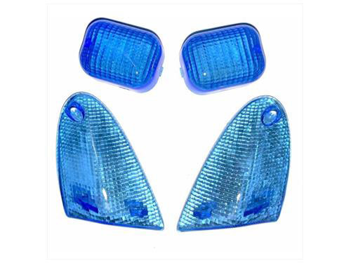 Glas Set Knipperlicht Blauw Aprilia SR2000/SR50Street