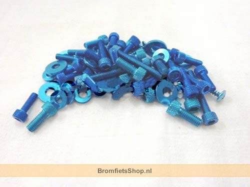 Bout Set Beplating Blauw Peugeot Speedfight