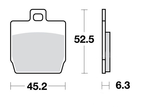TRW Lucas Remblok Set Type MCB701