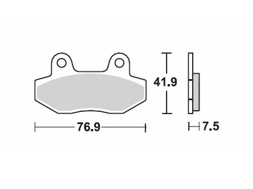 TRW Lucas Remblok Set Type MCB822