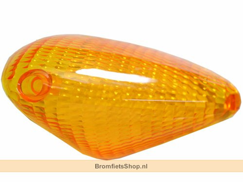 Glas Knipperlicht Oranje Rechts Voor Piaggio NRG Extreme