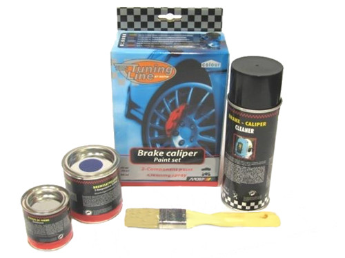 Motip Tuning Line Remklauw Spray Set 2-K Tuning Blue
