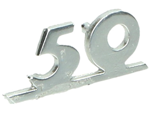 Logo Klik Woord 50 Aluminium Vespa