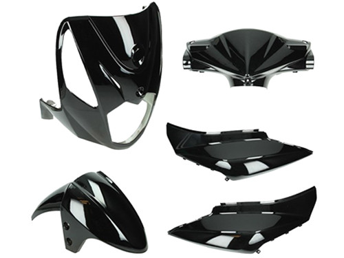 Plaatwerk Set Zwart Sym Orbit/X-Pro