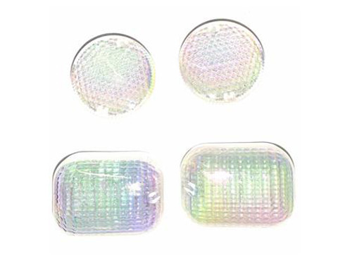 Glas Set Knipperlicht Multi-Color Malaguti F12
