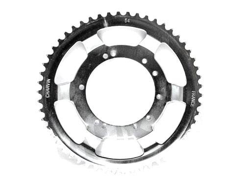Achtertandwiel 54T 94mm D14 10Gaats Spaakwiel Peugeot 103