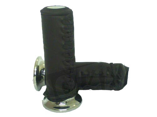 Pro Grip 850 Handvat Set Zwart/Chroom Universeel
