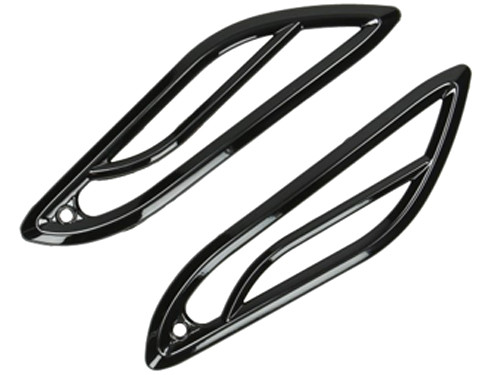 Roosterset Knipperlicht Achterkant Zwart Glans Vespa Primavera/Sprint