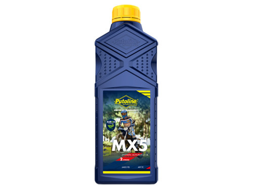 Putoline MX5 Off Road 2Takt Olie Fles 1L