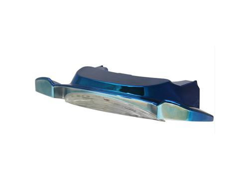 Achterlichtspoiler Blauw + Led Yamaha BWS 2004