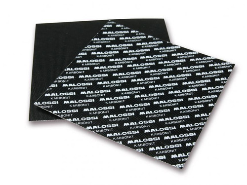 Malossi Membraan Plaat Karbonit 10x10cm 0.4mm 2Stuk Universeel