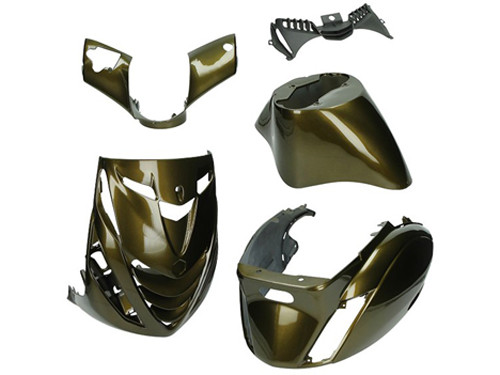 Plaatwerk Set Model SP 5-Delig Maronne Brons Piaggio Zip