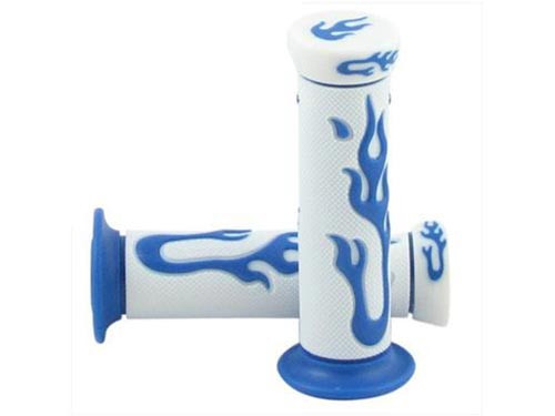 Handvat Set Flame Wit/Blauw Universeel