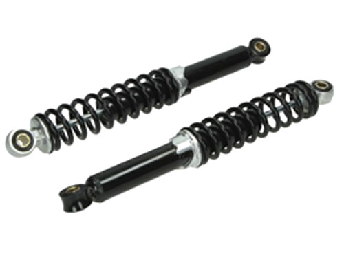 Schokbreker Set 340mm Zwart Gilera Citta / Puch Maxi / Tomos A3
