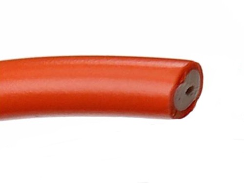 Kabel Bougie Oranje 7mm 50cm