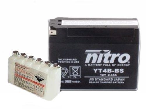 Nitro Accu NT4B-BS (YT4B-BS) + Zuurpakket